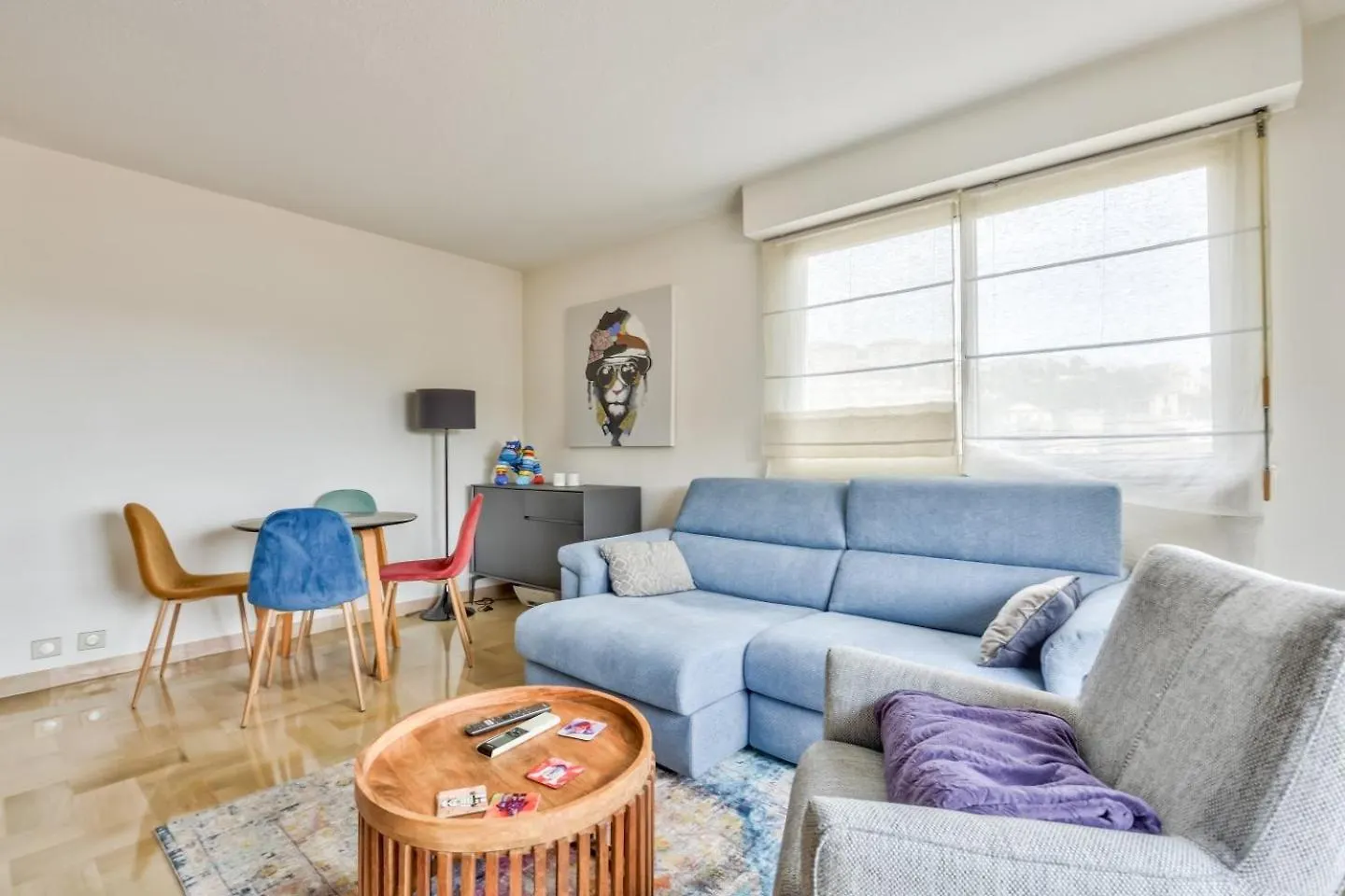 Amazing 1Br Flat With Balcony And City View In Haut De Nice France