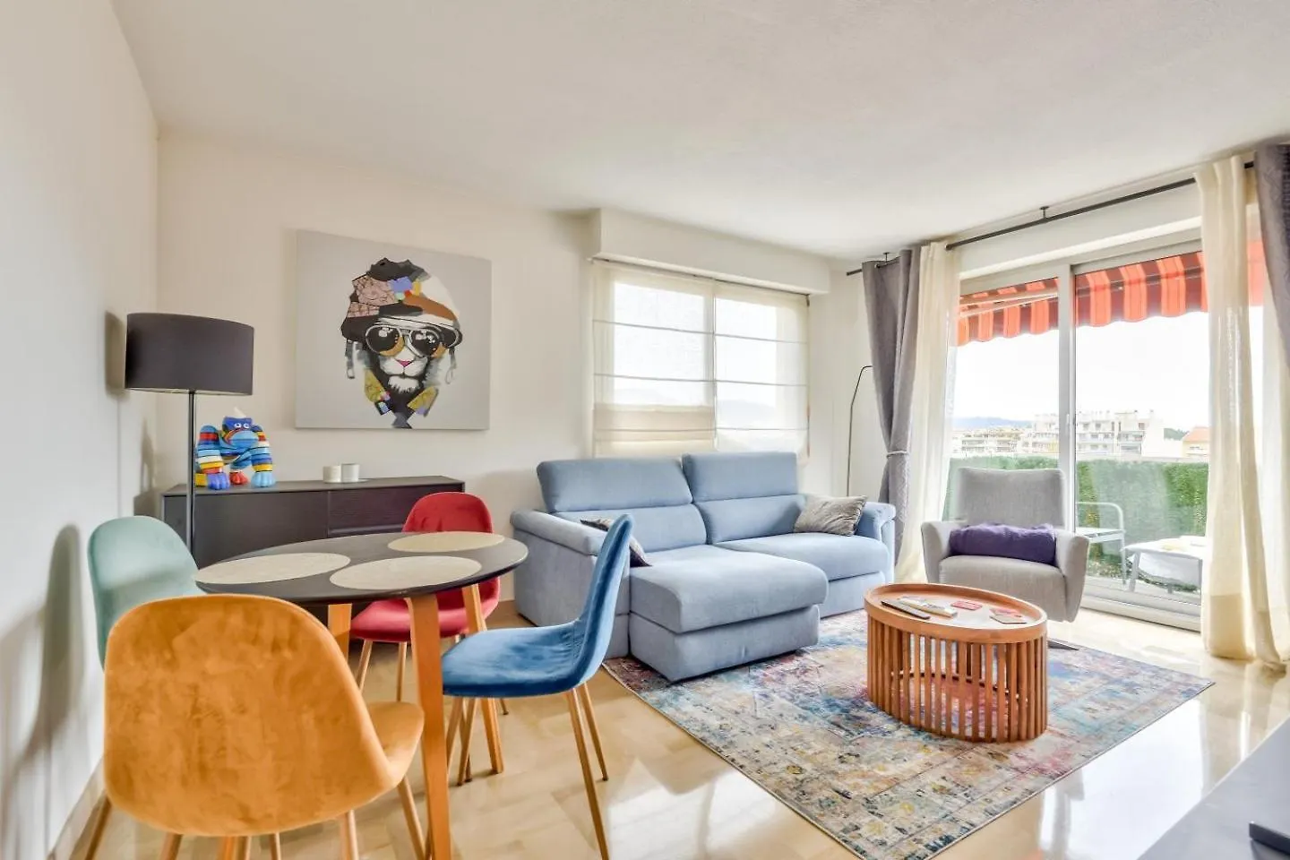 Amazing 1Br Flat With Balcony And City View In Haut De Nice