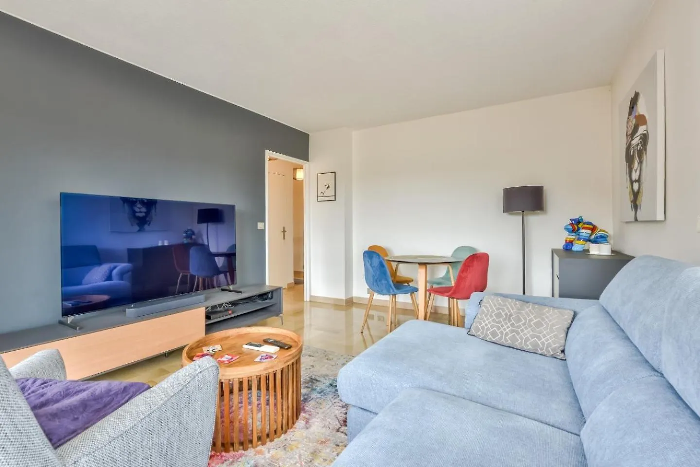 Apartment Amazing 1Br Flat With Balcony And City View In Haut De Nice
